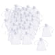 thumbnail image 3 of 100 Bolsas De Malla Con Cordón Para Jardín, Bolsas De Protección Para Frutas, 10 Cm X 12 Cm, Color Blanco, 3 of 5