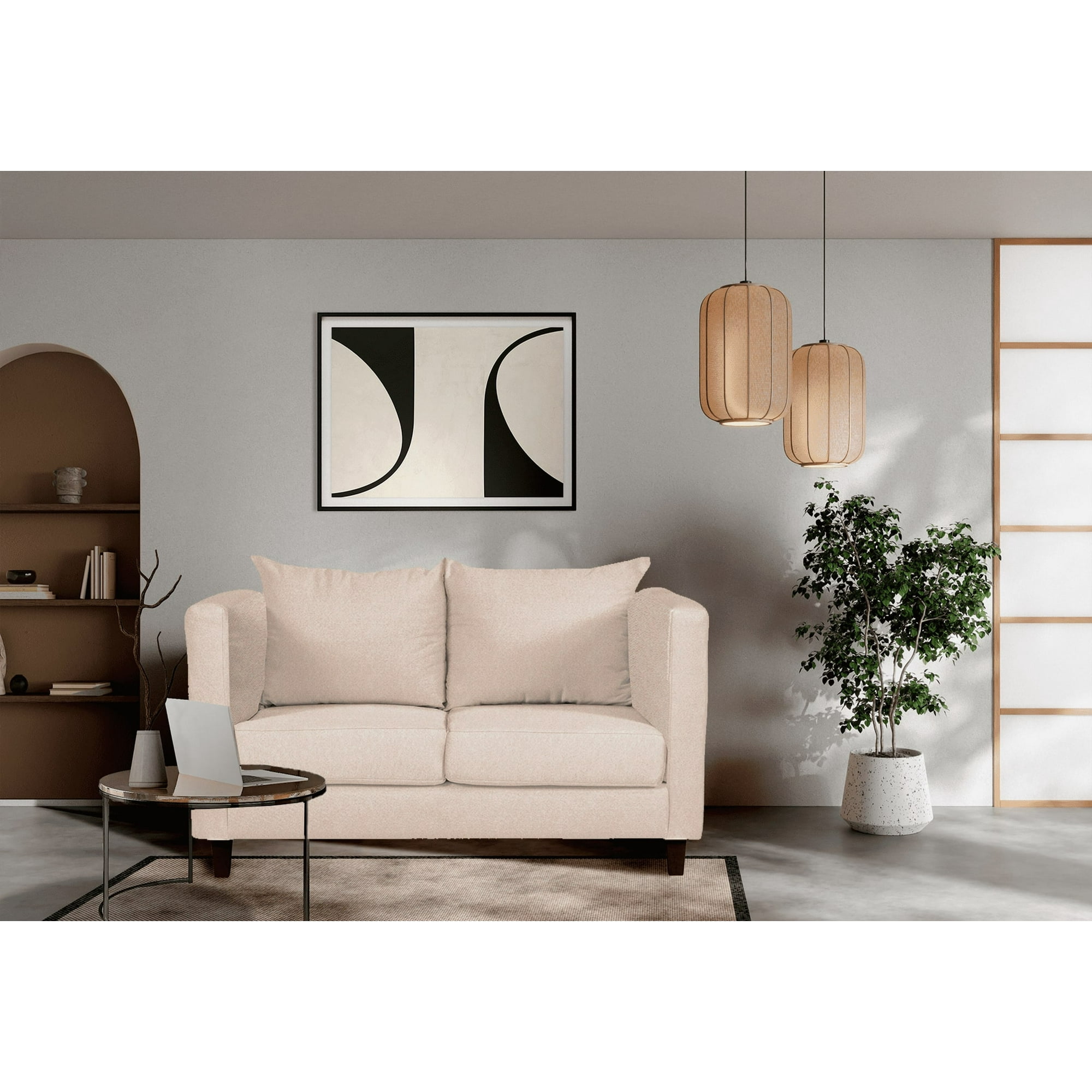 Sofa Bilbao 2 Cuerpos Beige