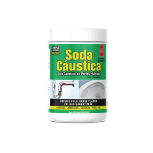 Química Universal - Soda Caustica Perla Pote 1 Kg