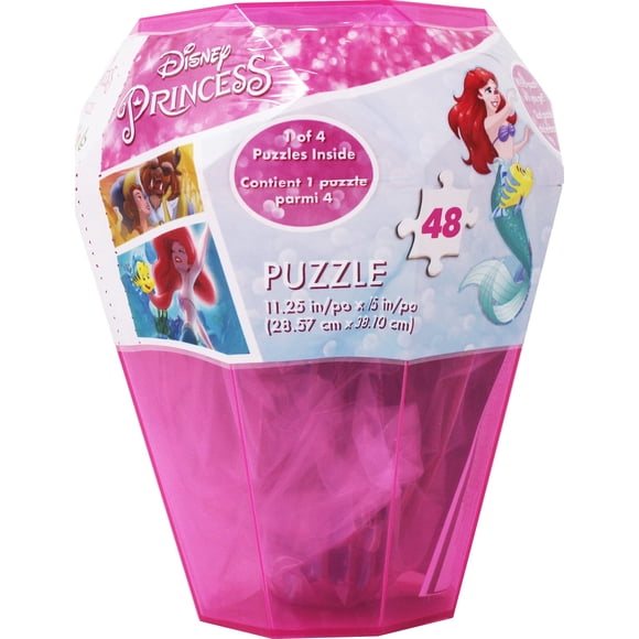 Puzzle Spin Master Disney Princess 48 piezas con gema de plástico