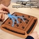 thumbnail image 2 of Juego de ajedrez magnético Hcusus para niños y adultos con bolsa de almacenamiento, 2 of 7