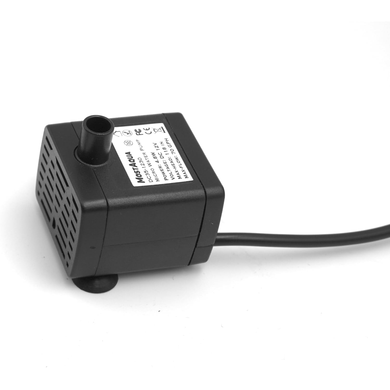 Bomba ATO MostAqua 70 GPH, 3 m de Cabezal, Recarga Automática para Acuario