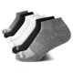 thumbnail image 1 of Calcetines Reebok para mujer, 6 unidades, corte en cuartos, tallas 4-10, gris/blanco/negro, 1 of 7
