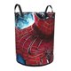 thumbnail image 2 of Spider-Man Cesta de lavandería de gran capacidad redonda con asa, bolsa para ropa sucia plegable, almacenamiento para dormitorio, baño y lavadero 44x35 cm, 2 of 6