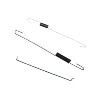 Ioensy - Kits De Resorte De Retorno Del Acelerador Del Carburador, Varilla De Enlace Del Regulador, Piezas Del Generador, Color Negro