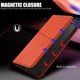 thumbnail image 3 of Funda Cartera Magnética para Motorola MOTO G Play 2025 Protección Antichoque con Ranuras Naranja, 3 of 6