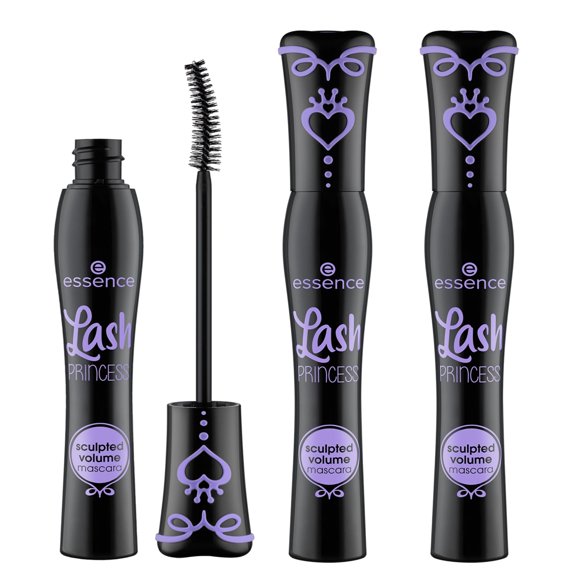Máscara essence Lash Princess Sculpted Volume Black (paquete de 3)