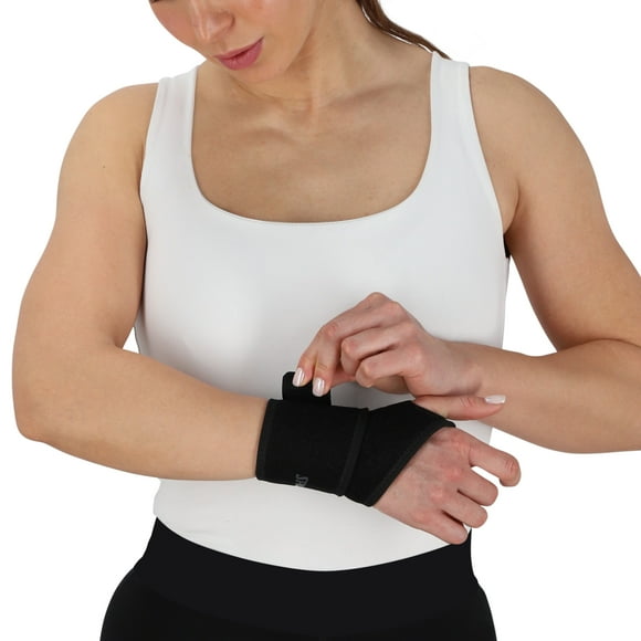 Muñequera Spalding con Dedo Pulgar y Velcro