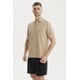 thumbnail image 2 of Polera Hombre Slim Cuello Camisero Beige, 2 of 4