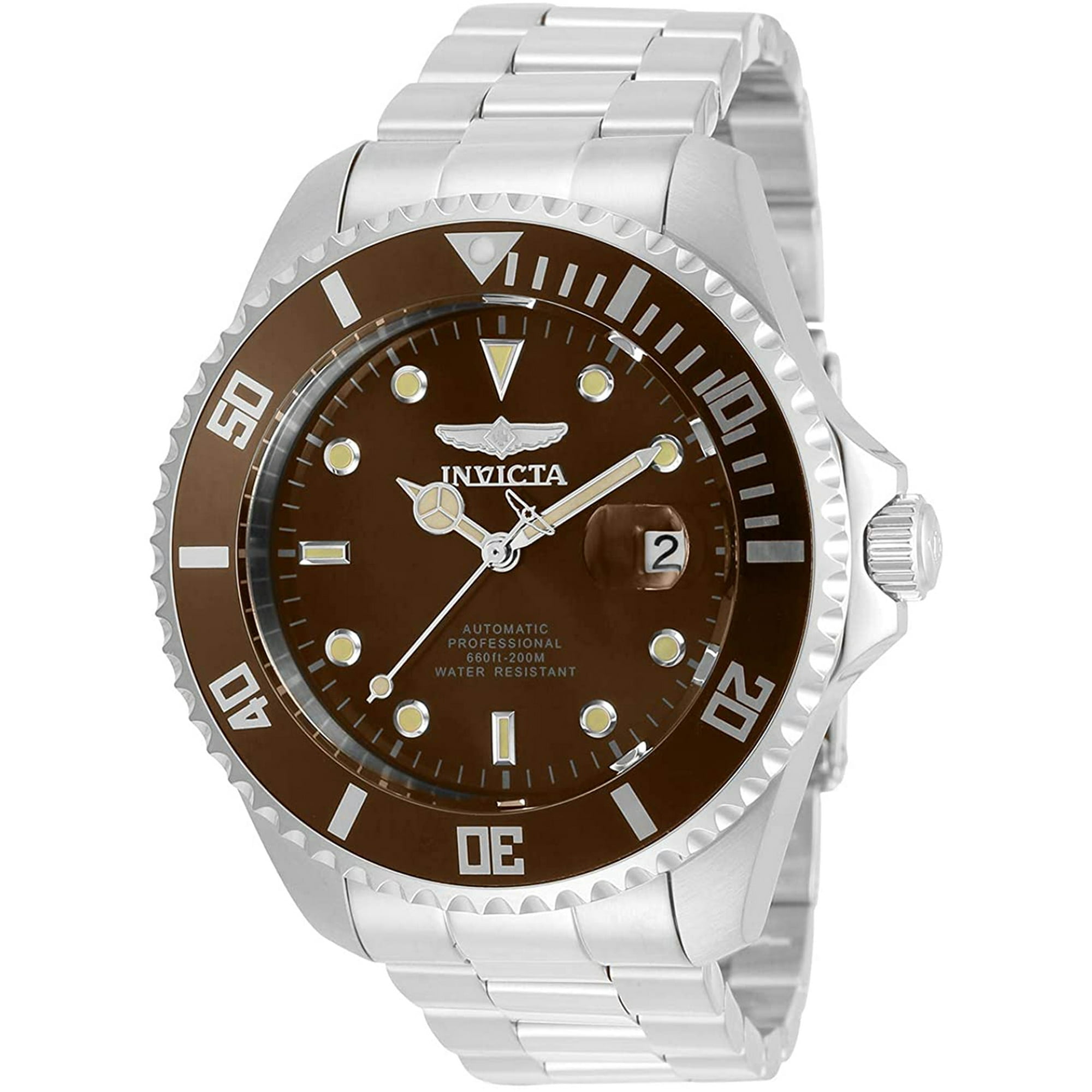Reloj Invicta Automático Pro Diver De Acero Inoxidable En Tono Plateado De 47 Mm Para Hombre, Plateado (modelo: 35720)