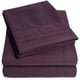 thumbnail image 1 of Juego de sábanas Sweet Home Collection 1500 Supreme Twin Purple, 1 of 3
