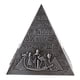 thumbnail image 1 of Artesanías De Metal Modelo De Construcción Pirámides Egipcias Estantería Ornamento Gris, 1 of 3