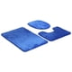 thumbnail image 1 of Juego De Alfombrillas De Baño Absorbentes De Agua Antideslizantes Para Ducha, Bañera, Fregadero, Azul Oscuro, 1 of 5