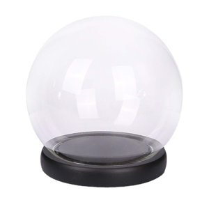 Bothyi - Cúpula De Cristal Con Forma De Campana, Regalos Del Día De San Valentín Para Centros De Mesa Para Niños Con Base De 10Cm