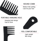 thumbnail image 3 of Peine de dientes anchos para cabello rizado y húmedo, peine desenredante para mujeres, peine grande de dientes anchos para cabello largo, grueso y ondulado., 3 of 5