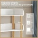 thumbnail image 3 of Estanteria Librero Blanco 5 Niveles 150*80*24cm, 3 of 6