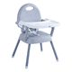 thumbnail image 2 of Silla comer portátil plegable bebé color gris, 2 of 3