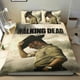 thumbnail image 1 of Los Caminantes Muertos Conjunto de sábanas temático, trío de piezas, cómodo y amigable con la piel, diseño único, regalo de decoración para el hogar para familiares, amigos y fans,135cm *200cm, 1 of 6