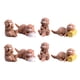thumbnail image 1 of Figuras De Nutrias En Miniatura De 8 Piezas, Decoración Para Casa De Muñecas, Adorno Para Salpicadero, 1 of 5