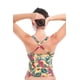 thumbnail image 2 of Polera De Tankini Lazos Estampado Amarillo S, 2 of 3
