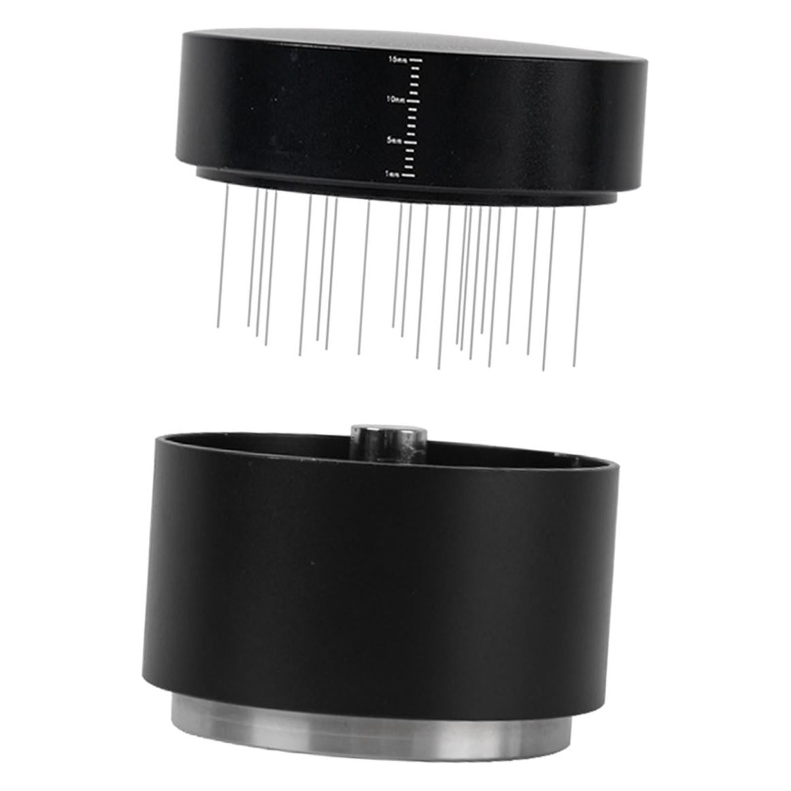 Magideal - Distribuidor De Café, Herramienta De Distribución De Manipulación Manual Con Báscula, Accesorios De Café Barista, Extracción De Café Para El Hogar, Ca 53 Mm