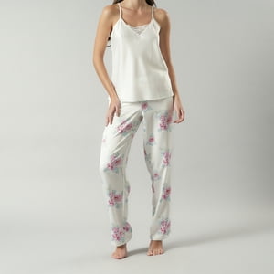 Flores - Set Pabilo + Pantalon Satin Print 33593-1