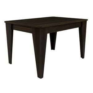 Fmfurniture - Mesa De Comedor 4 Puestos Fm-006O Café Oscuro