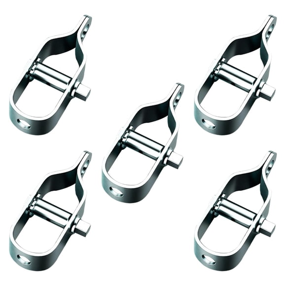 5 Tensores De Alambre Para Cercas, Multiusos, Resistentes, De Repuesto, 30 X 95 Mm, Galvanizados