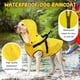 thumbnail image 4 of Chubasquero para perros Bsemax XXL con capucha reflectante impermeable amarilla, 4 of 9