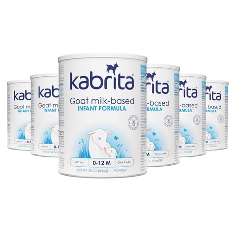 Fórmula Infantil Kabrita 828 Ml Paquete De 6 0-12 Meses