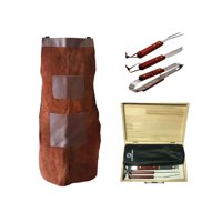 Power Force - Set Parrillero Con Mandil De Cuero / El Secreto Del Parrillero