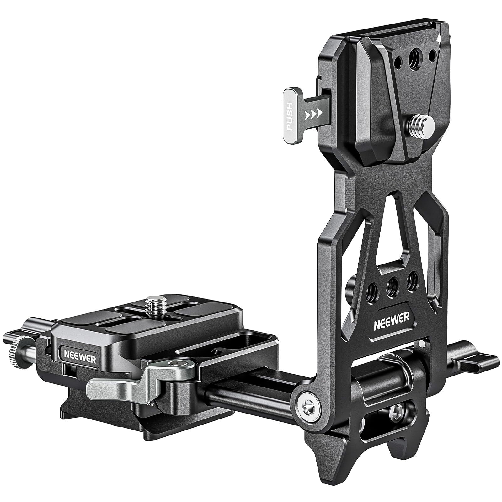 Placa De Batería Con Montaje En V Y Placa Qr Tipo Arca Para Neewer Ps099e