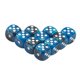 thumbnail image 2 of 10 Uds. Juego De Dados Poliédricos Accesorios De Juegos Familiares Para Favores De Fiesta De Boda Negro Azul Blanco, 2 of 5