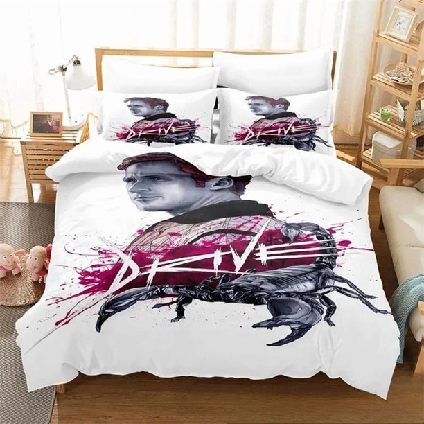 Drive Ryan Gosling Bedding Set,Duvet Cover Comforter Bed Set Quilt Cover Pillowcase,King Queen Twin Size Boys GirlsBed Sheets