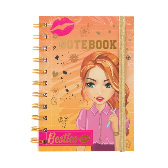 Cuaderno Naranjo Besties