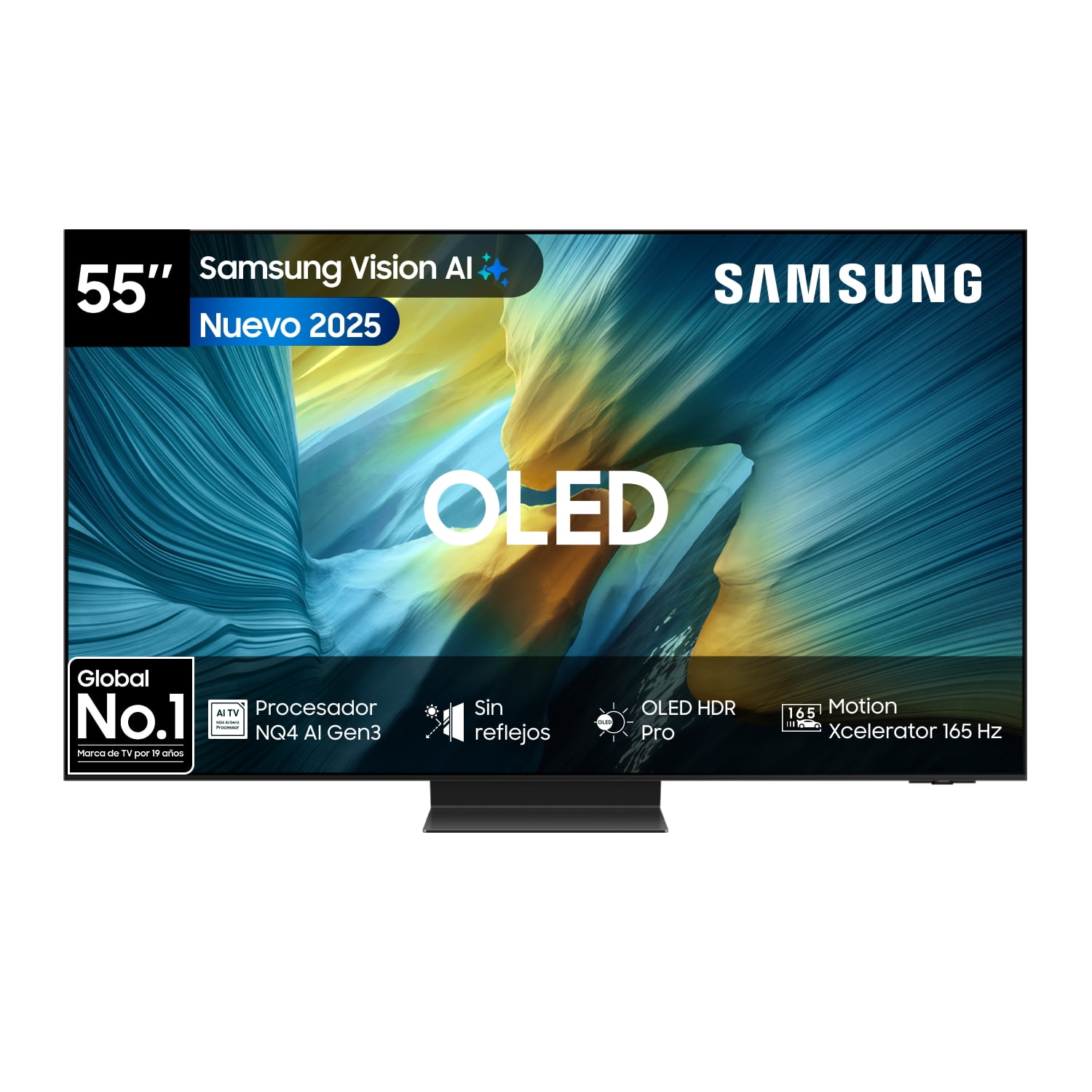 Samsung - 55" Oled S95f 4k Vision Ai Smart Tv (2025)