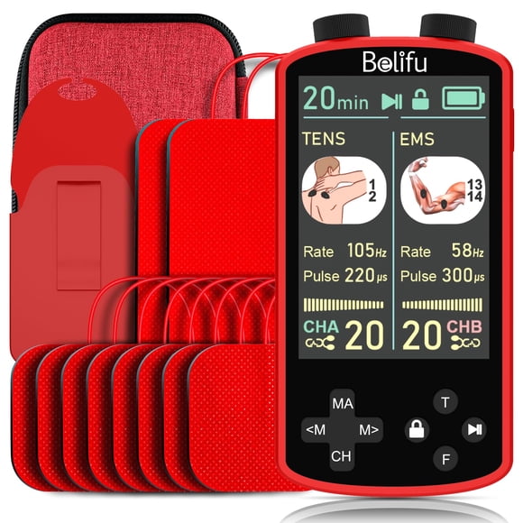 Estimulador Muscular Tens Ems 4 En 1 36 Modos 600 Mah
