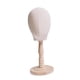 thumbnail image 5 of Cabeza De Maniquí Calva Con Base, Soporte Para Peluca Portátil Para Bufandas, Tocado, Bufanda, 5 of 5