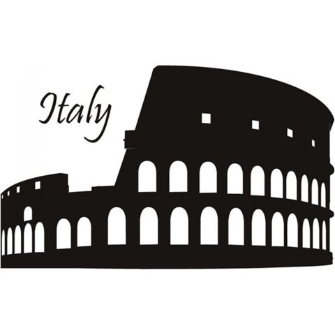 Rienda Libre Graphics - Decomural Colosseum Rome Italy Ws-15437