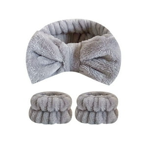 Veatool - Cinturones Y Muñecas Para El Cuidado Facial Y El Maquillaje, Fundas De 3 Piezas, Accesorios Para Fijar El Cabello, Uso De Lavado Facial, Cuidado Facial Y Uso De Maquillaje