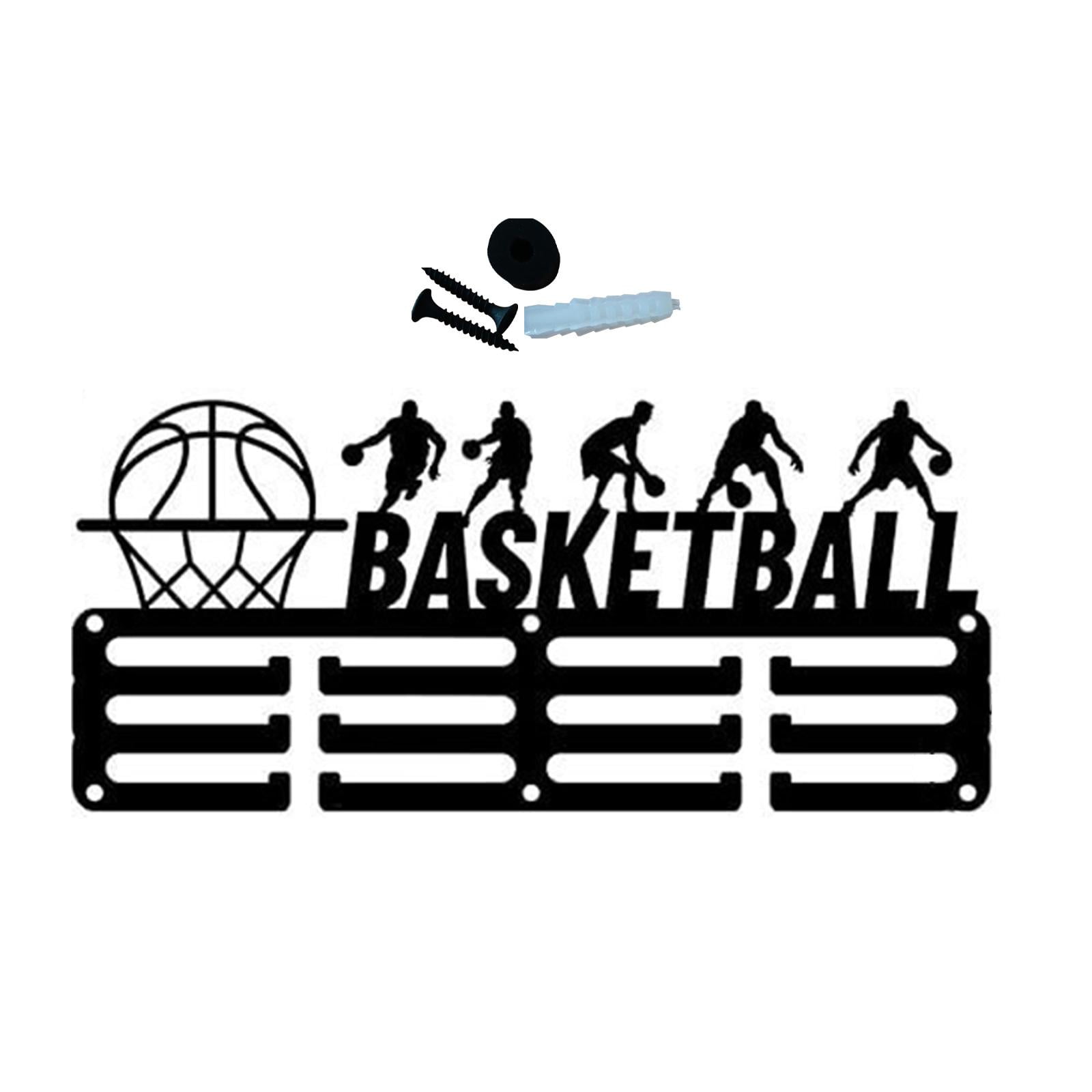 Magideal - Colgador De Medallas, Estante De Exhibición, Colgador De Exhibición Montado En La Pared, Soporte Para Medallas, Organizador Para Placas De Gimnasia, H