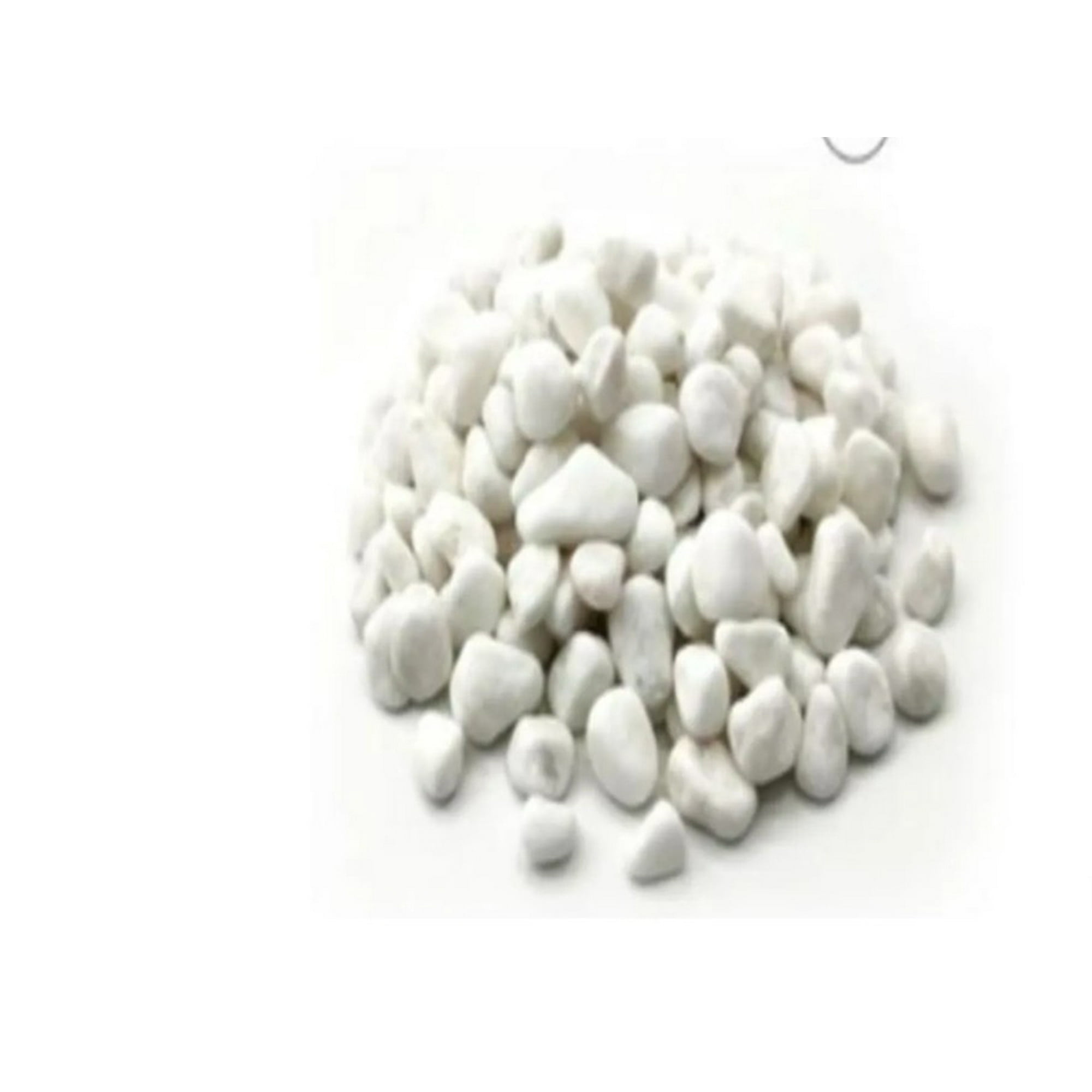 Genérico - Piedras Decorativas Jardín Blanco 1kg