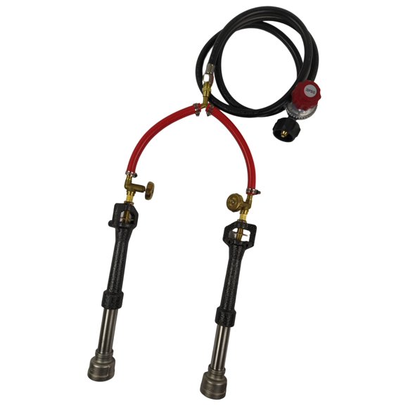 Soplete LSMIITTH Doble Quemador de Propano 5/8"-18 OD