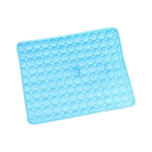 Ioensy - Alfombrilla De Enfriamiento Para Perros Almohadilla De Enfriamiento Para Perros De Verano Almohadilla Para Dormir Para Viajes En Automóvil Perros Gatos Azul S