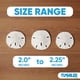 thumbnail image 2 of Set de vasos Sand Dollars Home, color blanco, 5-6 cm, 12 unidades, para bodas, 2 of 7