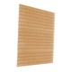 thumbnail image 2 of Cortinas temporales para ventanas, sin taladro, inalámbricas, transpirables, no tejidas, despegables y adhesivas, para sala de estar, montaje sencillo Marrón L, 2 of 5