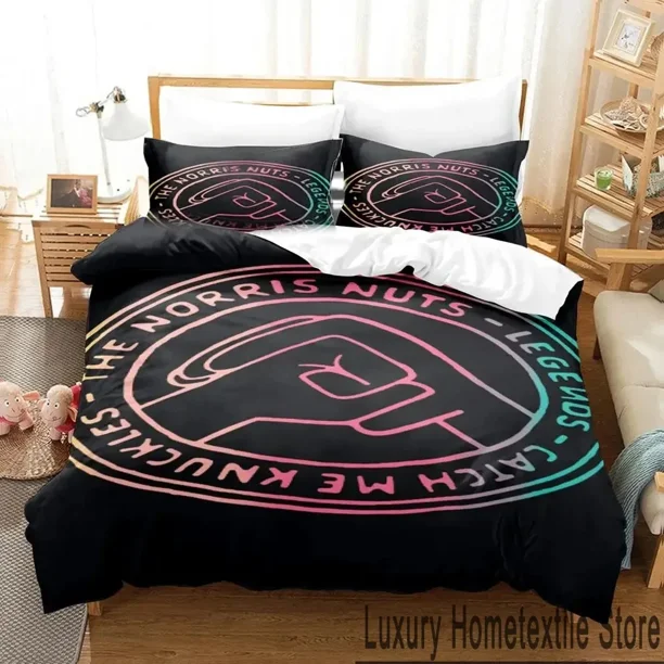 The Norris Nuts Bedding Set Duvet Cover Bed Set Quilt Cover Pillowcase Comforter Size Boys Adult Bedding Set Bed Sheets