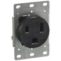 Cuchilla Recta Para Montaje Empotrado, 50 A, 250 V, Receptacle Leviton