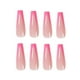 thumbnail image 4 of 24 uñas postizas de ataúd para mujer, extra largas, con pegamento., 4 of 5