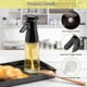 thumbnail image 3 of Pulverizador de aceite de oliva Honbuty, botella de vidrio de 200 ml para cocinar, 3 of 7
